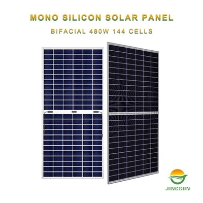 Mono bifacial solcellepanel